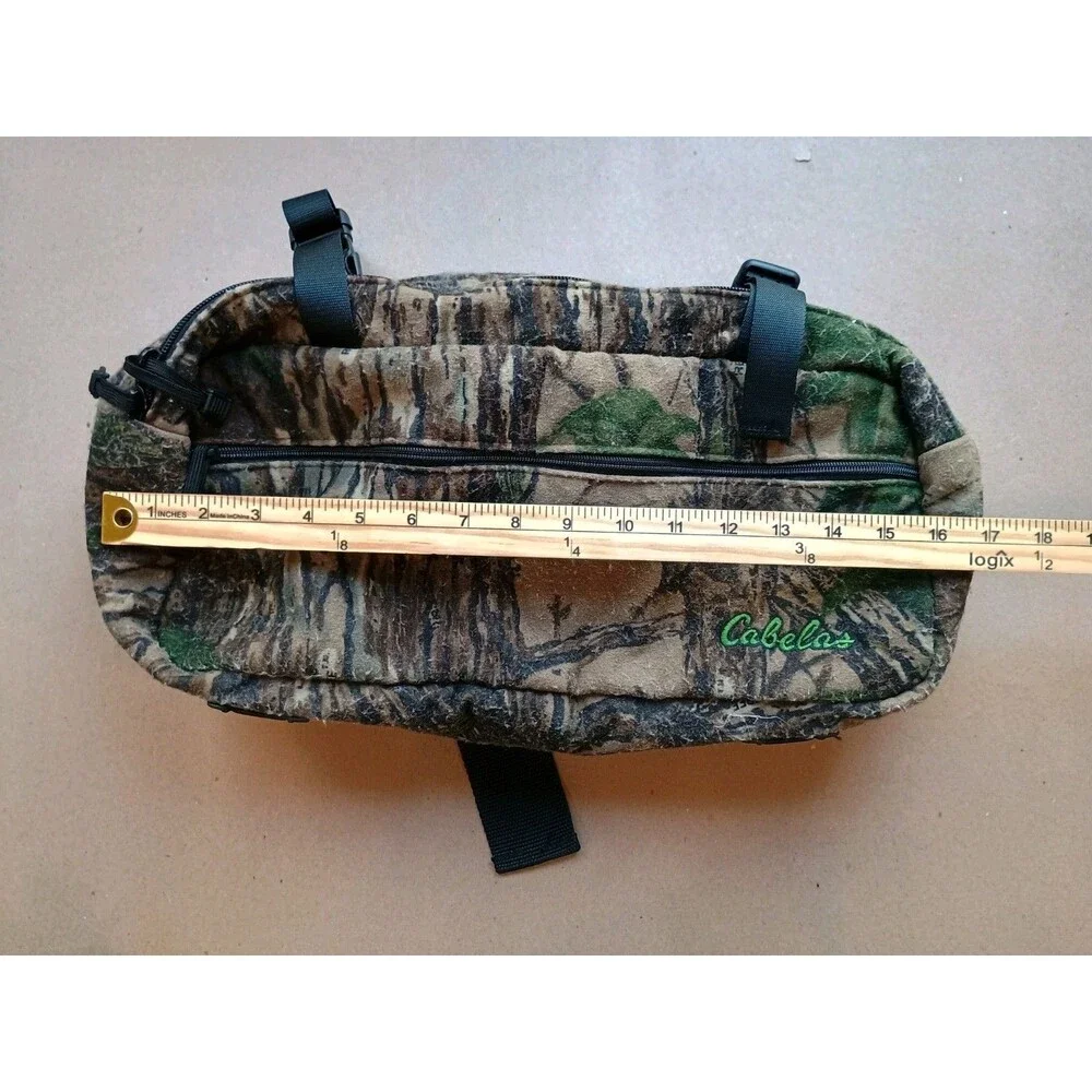 Cabela’s Mossy Oak Camo Flannel Hunting Fanny Pack Lumbar Bag